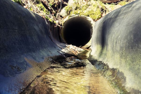 Drainage Swale Installation in Alexandria
